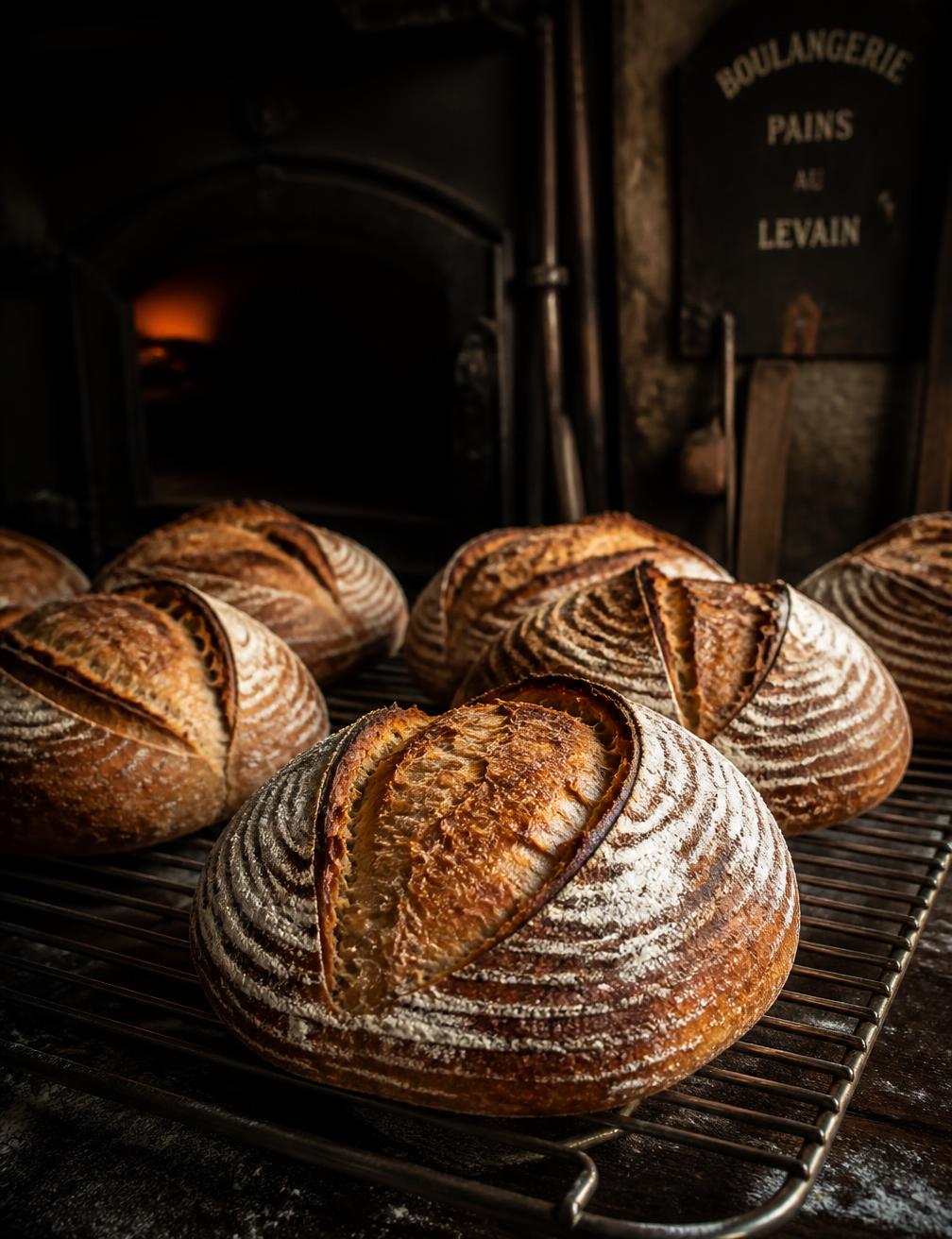 Baguette de tradition à la croûte ambrée, boulangerie à Savigny-sur-Orge